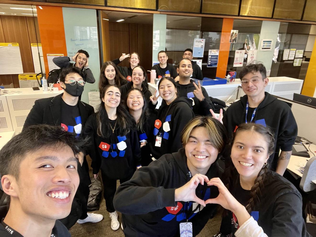 Central Sprouts Team posing for a photo together